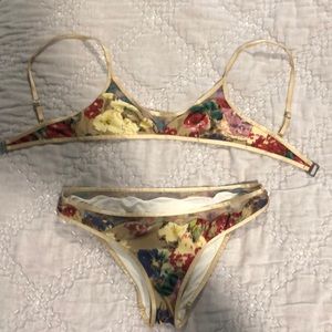 Zimmermann bikini - size 0 top, size small bottom